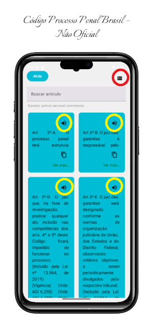 Código Processo Penal Brasil Screenshot 2
