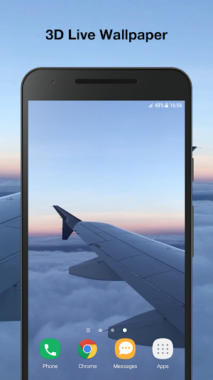 3D Airplane Live Wallpaper Screenshot 0