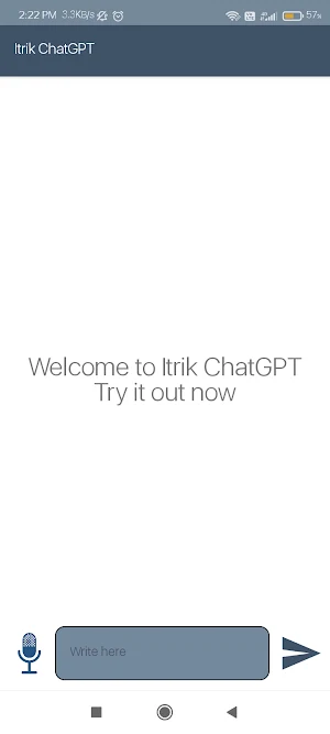 Advance - AI ChatBot Screenshot 1