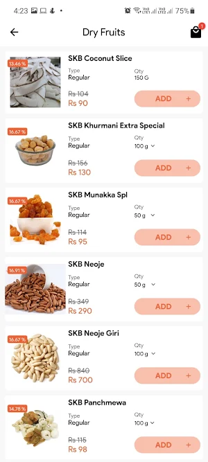 SKB - Singla Karyana Bhandar Screenshot 1