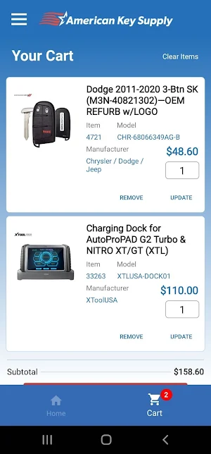 American Key Supply Screenshot 2