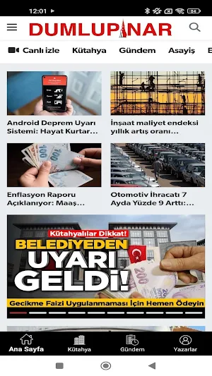 Dumlupınar Gazetesi Screenshot 0