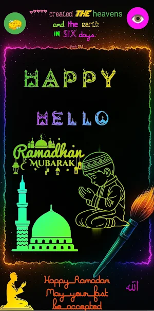 Islamic Art: Coloring & Neon Screenshot 2