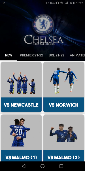 Chelsea Stickers Unofficial Screenshot 0