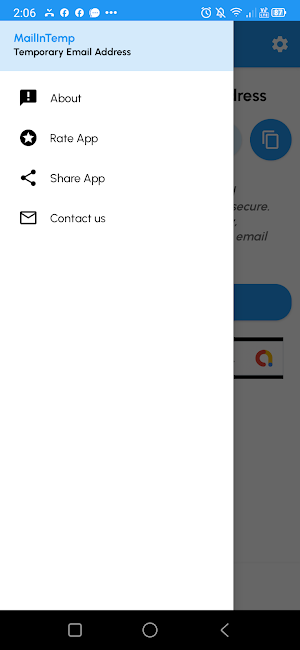 Temporary Email - Temp Mail Screenshot 0