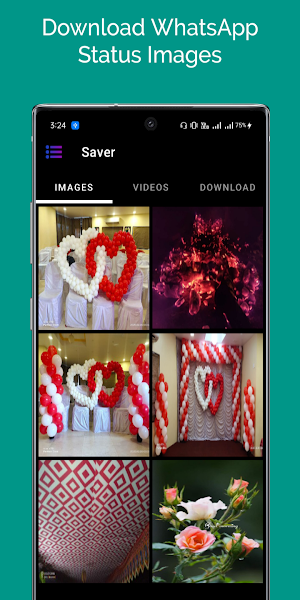 SAVER - Download WA Status Screenshot 3