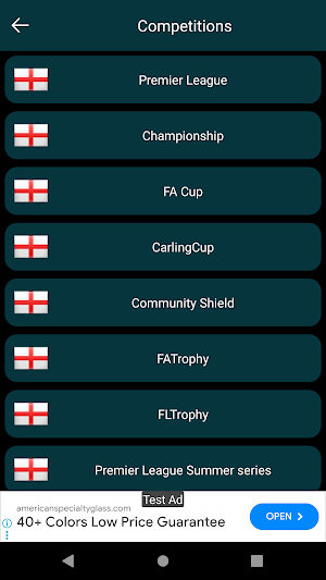 Live Football TV HD Screenshot 1