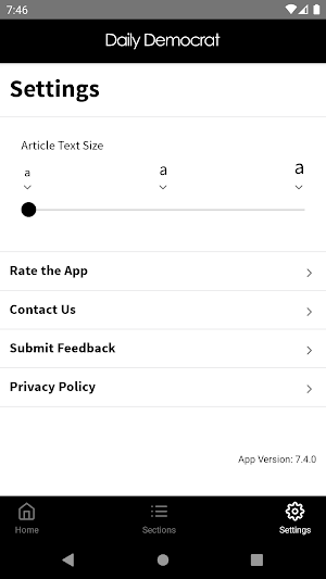 Daily Democrat Screenshot 3