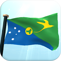 Christmas Island Flag 3D