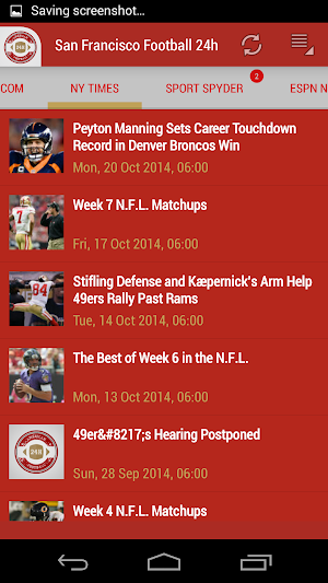 San Francisco Football 24h Screenshot 1