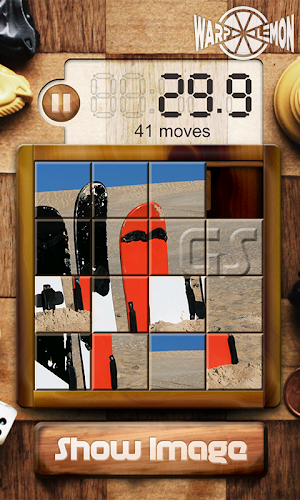Grid Shuffle - 15 Puzzle Screenshot 2