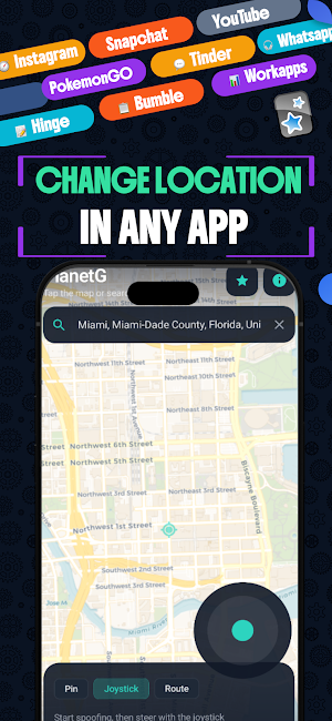 PlanetG: GPS Spoofer Screenshot 1