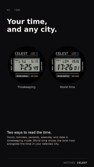 Retro Watch Complication Screenshot 2