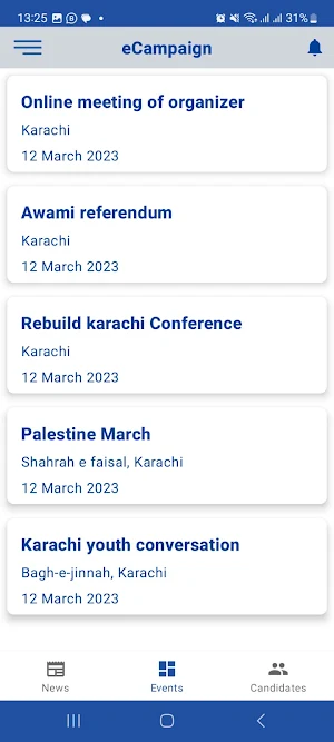 eCampaign Screenshot 3