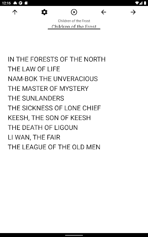 Book, Children of the Frost Screenshot 2
