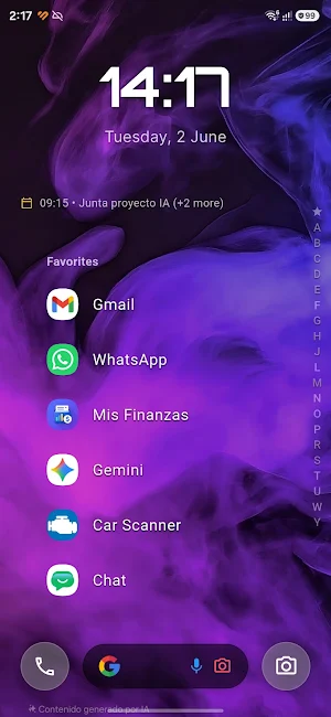 Flow Minimalist Launcher Screenshot 1