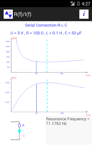 Alternating Current With RLC Screenshot 2