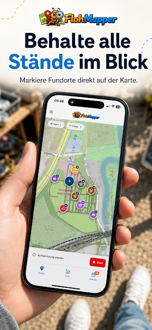 FlohMapper: Flohmarkt App Screenshot 0