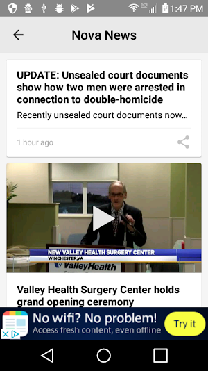 NOVA News Screenshot 1