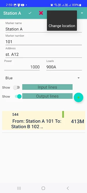 Draw Network on Map Screenshot 2