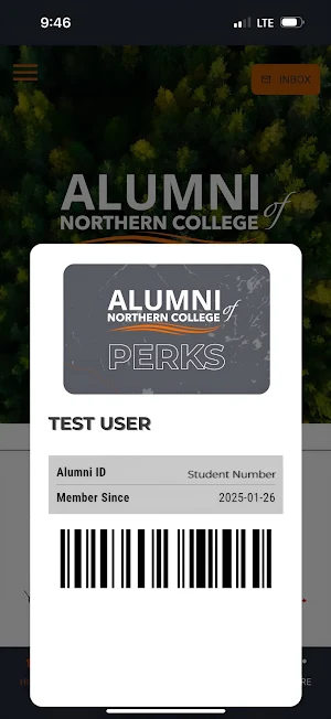 Northern College Alumni Perks Screenshot 1