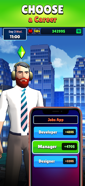 New York Story: Life Simulator Screenshot 1