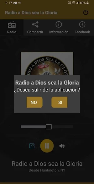 Radio a Dios sea la Gloria - Desde Huntington, NY Screenshot 2
