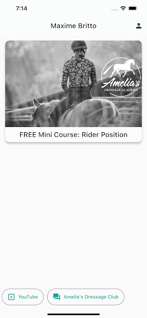 Amelia's Dressage Academy Screenshot 0