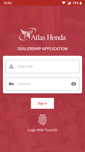 AHL Dealership Application Screenshot 0