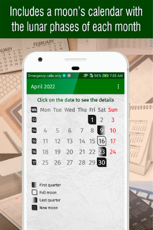 mexican calendar 2022 Screenshot 3