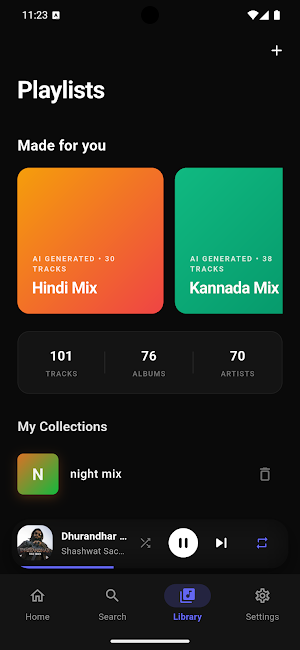 Soniq - My Music Player Screenshot 2