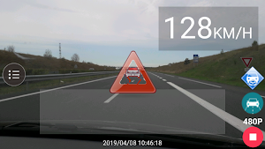 Driver Assistance System (ADAS) - Dash Cam Screenshot 3