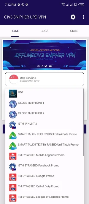 CIV3 SNIPHER UPD VPN Screenshot 1