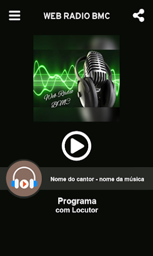 Web Radio BMC Screenshot 1