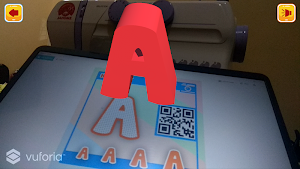Belajar Huruf Augmented Realit Screenshot 1