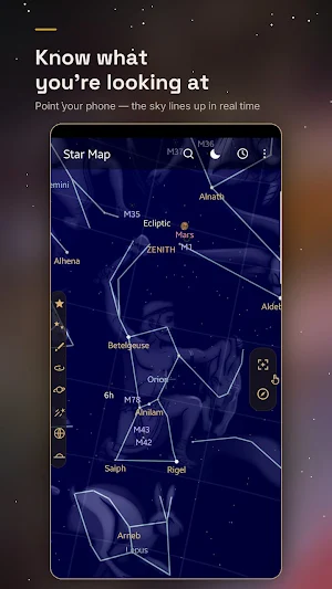 Star map Screenshot 0