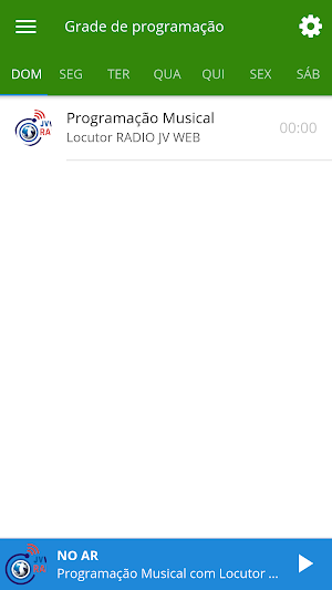 Web Radio JV Screenshot 1