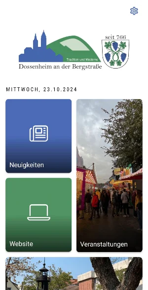 Gemeinde Dossenheim Screenshot 0
