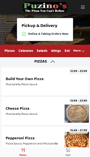 Puzino Pizza Screenshot 1
