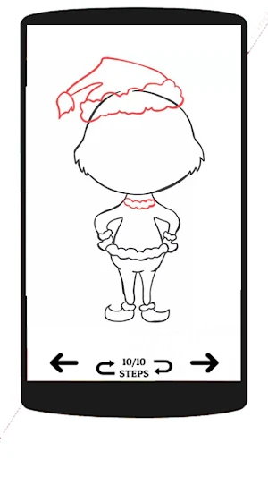 How To Draw The Grinch Screenshot 3