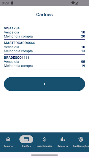 Financeiro Screenshot 1