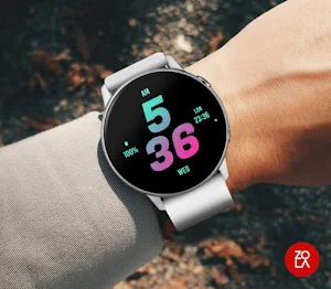 Tosca Pink Bold Watch Face Screenshot 2