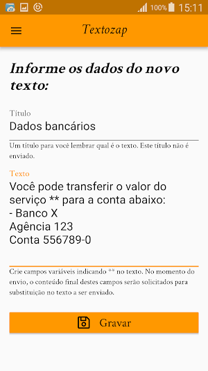 Textozap Screenshot 3