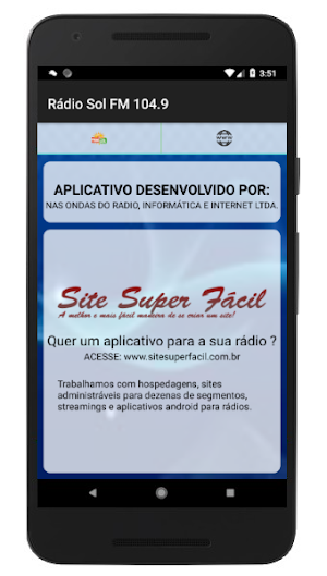 Rádio Sol FM 104.9 Screenshot 2