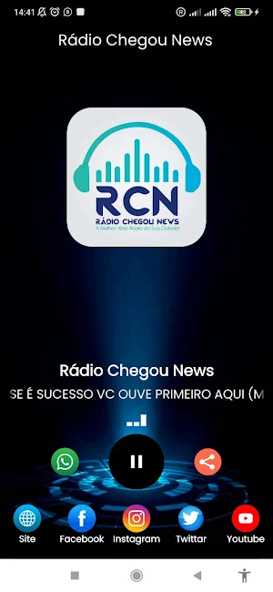 Rádio Chegou News Screenshot 1