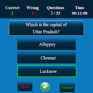 Uttar Pradesh MCQ Screenshot 3
