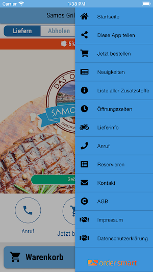Samos Grill Merseburg Screenshot 2