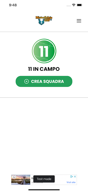 Mister Calcio Cup Screenshot 1