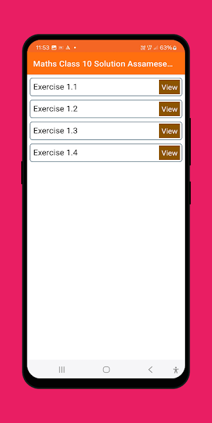 Maths Class 10 Assamese Medium Screenshot 1