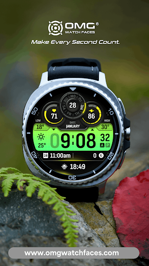 OMG 433 - Active Digital Watch Screenshot 3